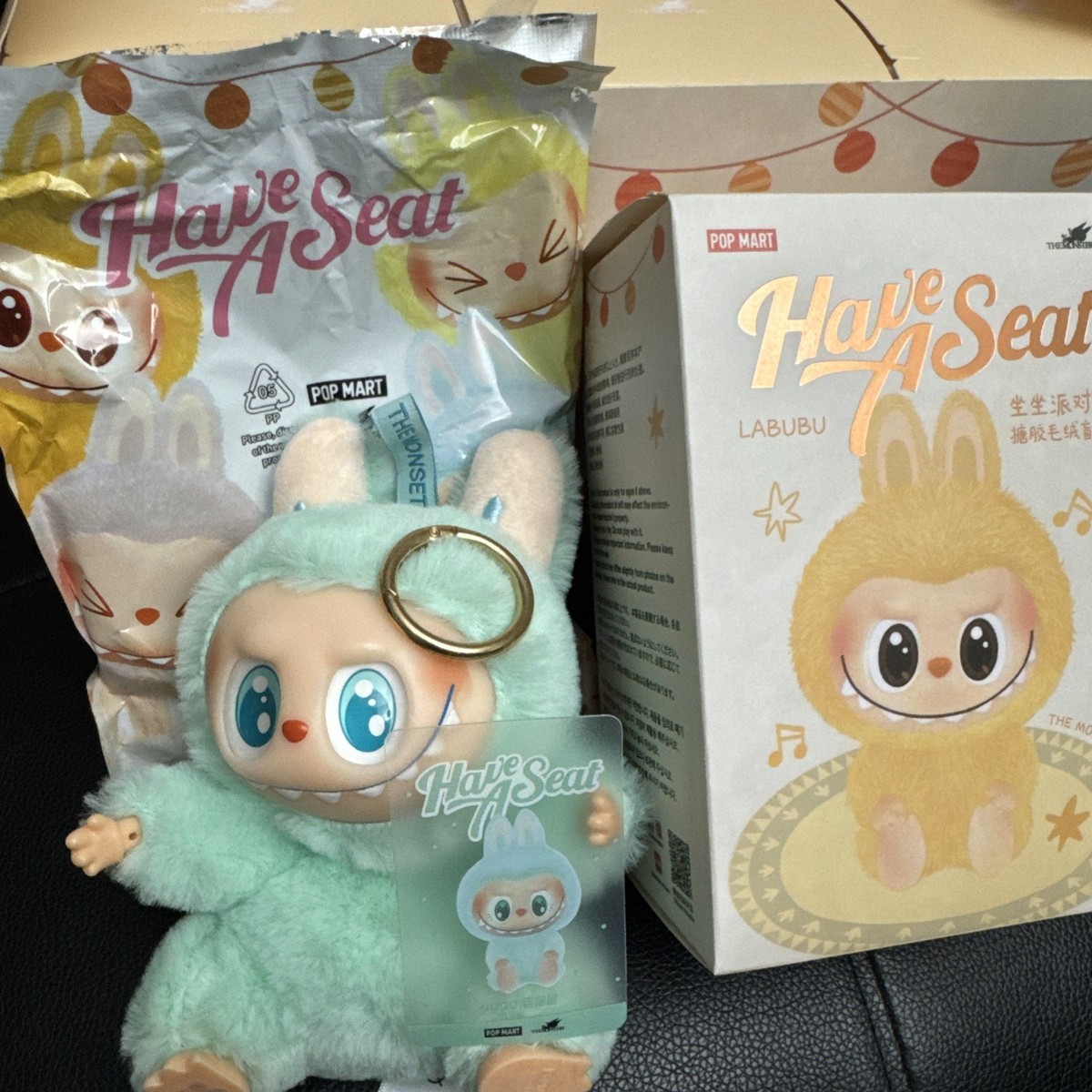 LABUBU ラブブ THE MONSTERS Have a Seat THE MONSTERS - Have a Seat Vinyl Plush Blind Box | Blind