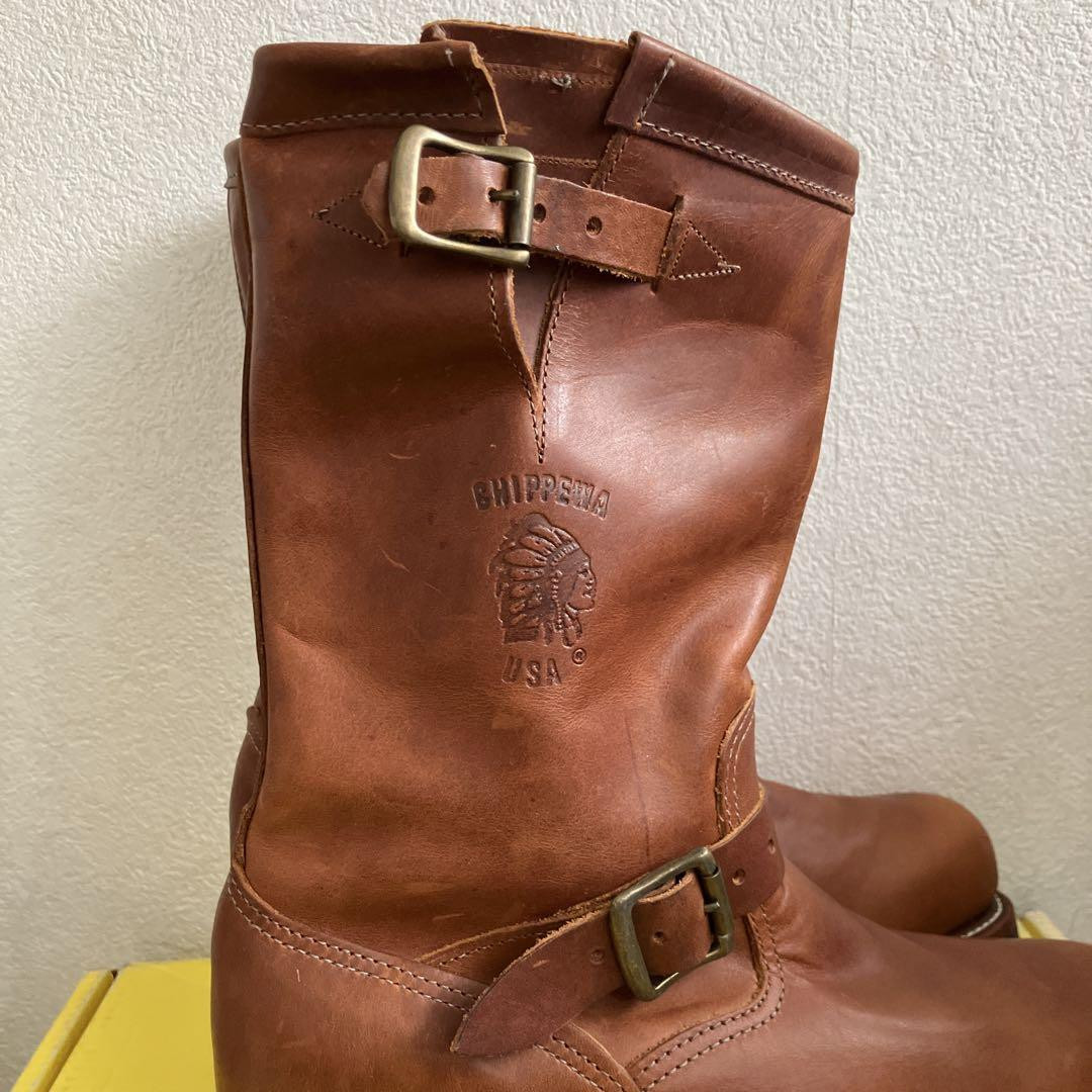 CHIPPEWA 11 ENGINEER engineer boots 91066 #0207 | eBay UK