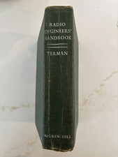 Radio Engineers Handbook F E Terman 1943 Vintage