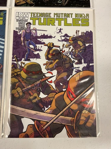 Teenage Mutant Ninja Turtles #14 RI Retailers 1:10 Perez Variant IDW Comic 2011