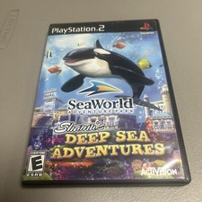 SeaWorld: Shamu's Deep Sea Adventures (Sony PlayStation 2, 2005), CIB w/Manual