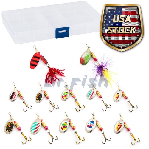 Paradox Fishing Set Di 5 Esche Twister Spinner Da 3,5 G, Per Trote - Foto 10