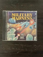 Military Madness TurboGrafx 16 Tested & Working Excellent Condition VHT RARE