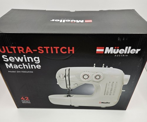 Mueller Machine For Sewing,110 Stitch Applications, Foot Pedal, LED Light, Bu...