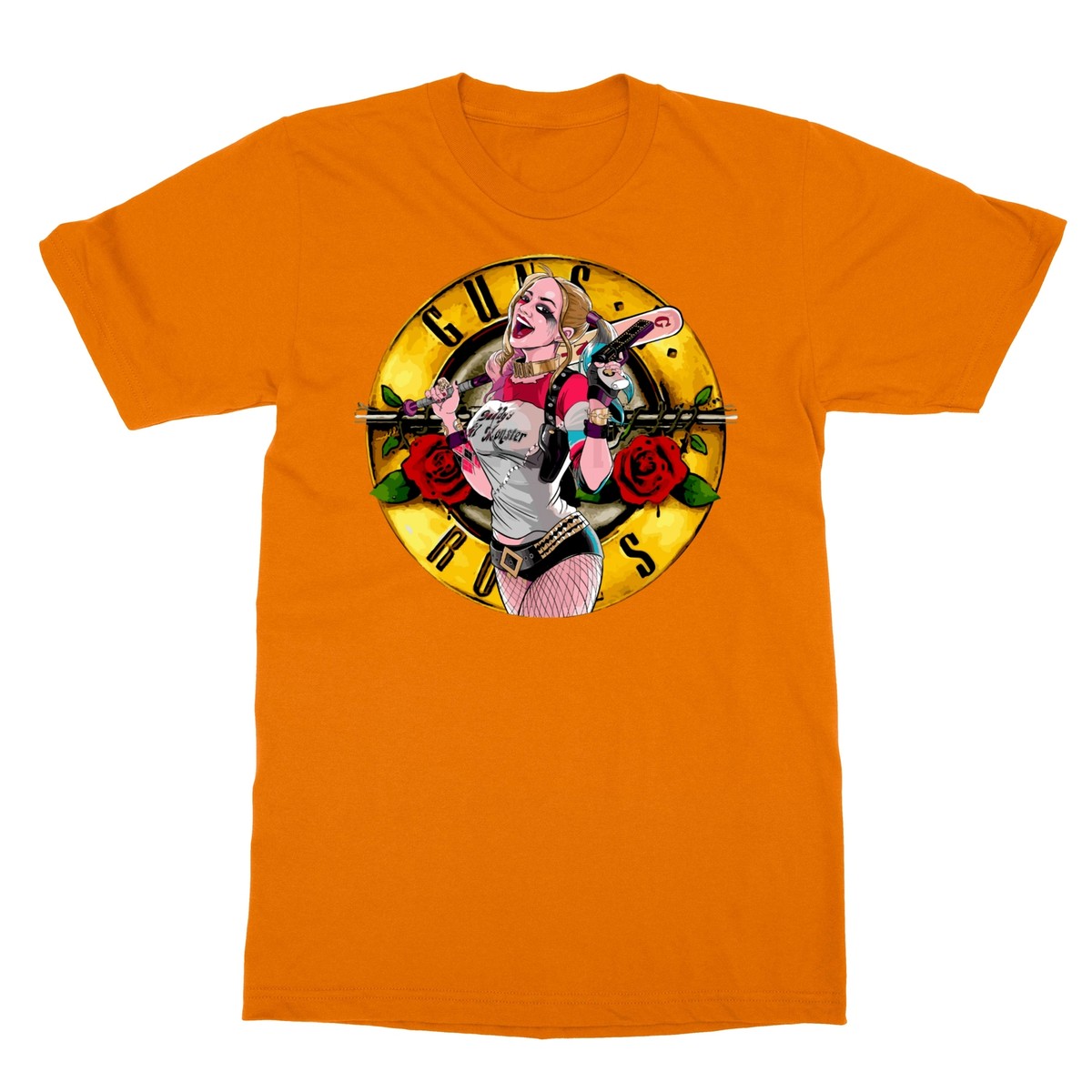 【新品XL】Tefuny / HARLEY QUINN T-SHIRT Amazon.com: Harley Quinn Inked Quinn Black Unisex Adult T