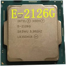 Intel Xeon E-2126G 3.3-4.5GHz 6 CORE 12MB 80W LGA1151 CPU Processor