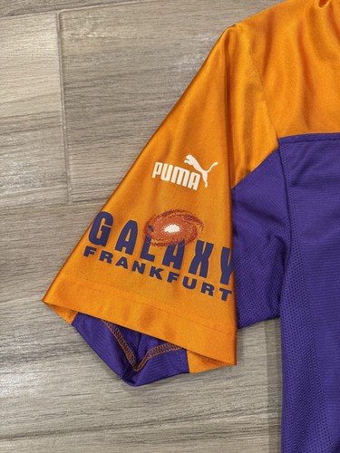 Vintage Frankfurt Galaxy Men's Football Jersey LARGE Puma NFL Europe 90s Y2K - Picture 6 of 12