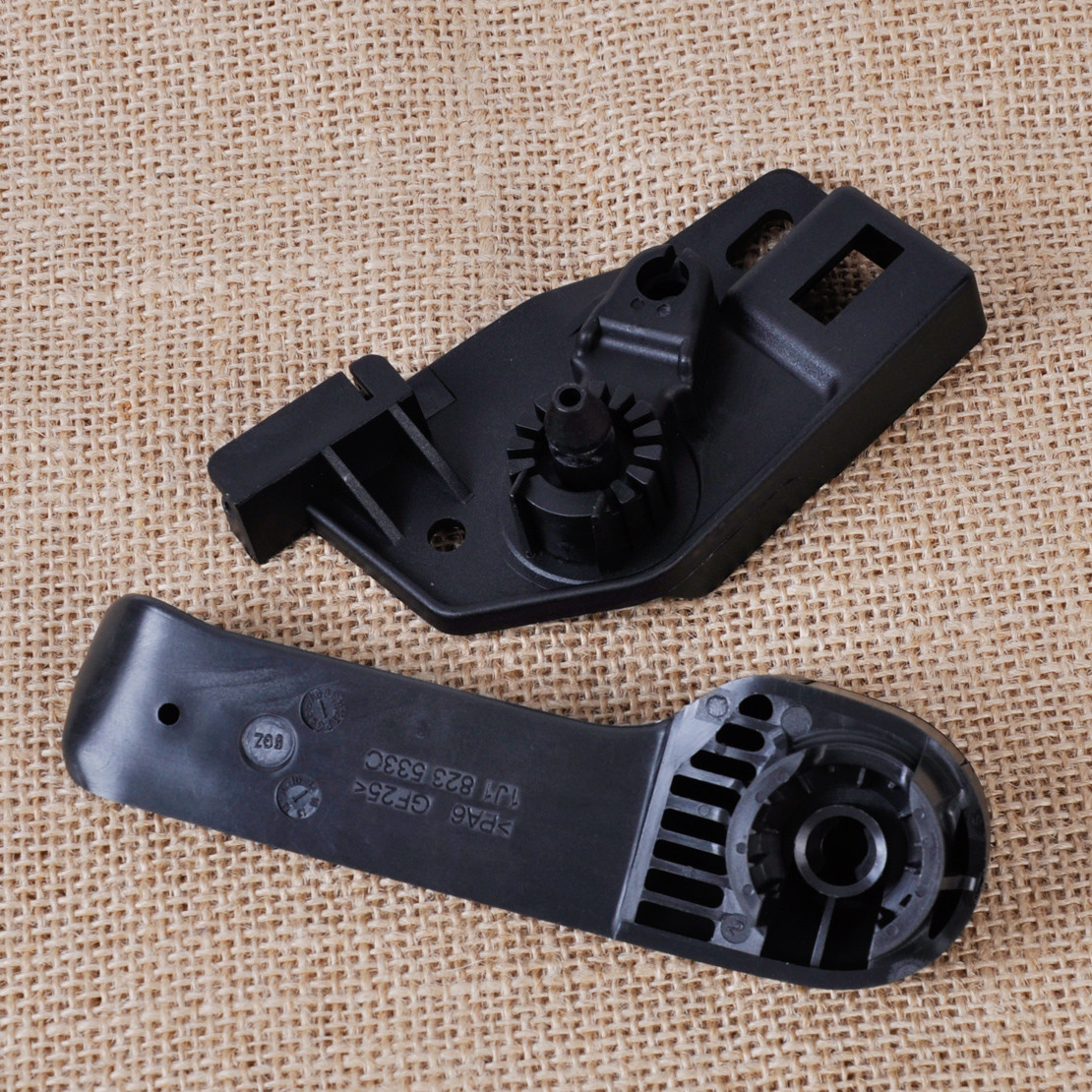 1J1823633A 1J1823533C Hood Latch Release Handle+Bracket for VW