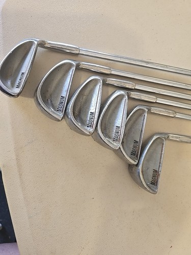 Ben Hogan 1986 Magnum 4 5 6 8 9 and Equalizer Irons. Vintage. Good Condition - Picture 2 of 9
