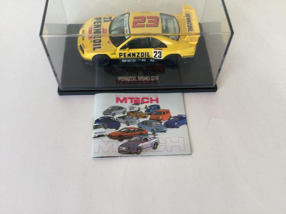 【エムテックM4】1/43 ペンズオイルニスモGTR（’98）■MTECH MTECH M4 ペンズオイルニスモGTR 1998年 JGTC ＃23 - メルカリ