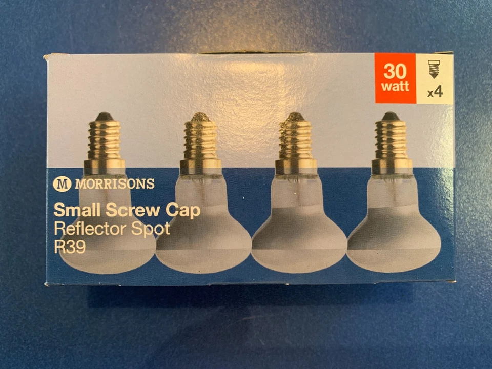 4X Reflektorlampe R39 Reflektor 30W E14 Glühlampe für zb Lavalampe 240V DIMMBAR - Bild 2 von 4