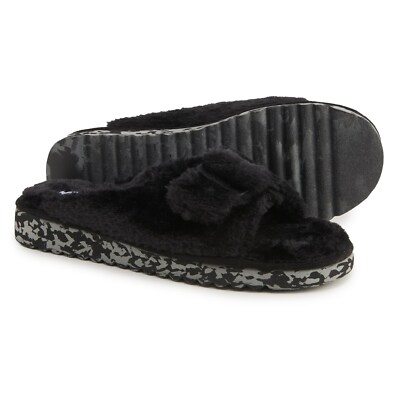 Dr. SCHOLL S STAYCAY OG AMERICAN LIFESTYLE SLIDE SLIPPERS BLACK SIZE 6