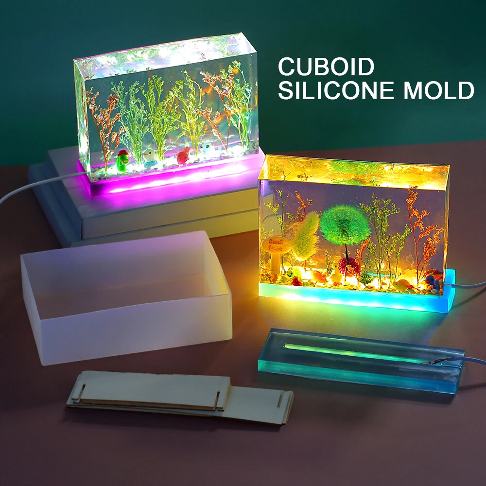 Resin night light sale diy