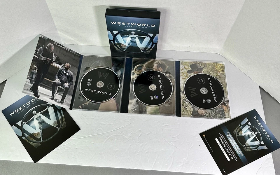 Westworld Complete Season One. The Maze. 3 DVD Box Set 2016 HBO  - Image 2 of 4