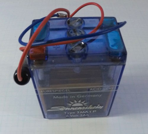 Sonnenschein Battery 6V - 2Ah Battery 3MA1P - Picture 2 of 2