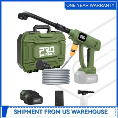 #ad Cordless Pressure Washer 1500PSI Portable Handheld Water Gun with 6 in 1 Nozzle $149.92