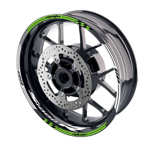 17'' Wheel Rim Decal Racing Check Sticker For S1000R 2014-2019 15 16 17 18 - Picture 6 of 22