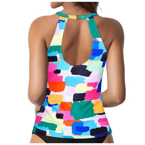 Women Lace Up Swimwear Tops Underwire Full Coverage Bikini Top Push Up Swimwear - Picture 21 of 60