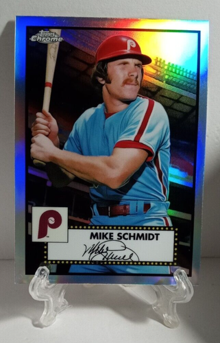 2021 Topps Anniversary Mike Schmidt Refractor No.504