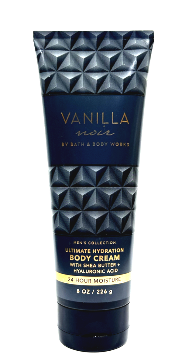 NEW 3 BATH & BODY WORKS VANILLA NOIR MEN'S COLLECTION