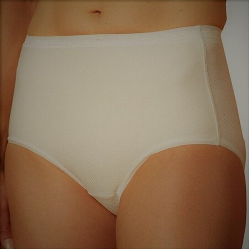 New Ex Officio Womens Give -N- Go Full Cut Brief Underwear Panties XS Ivory