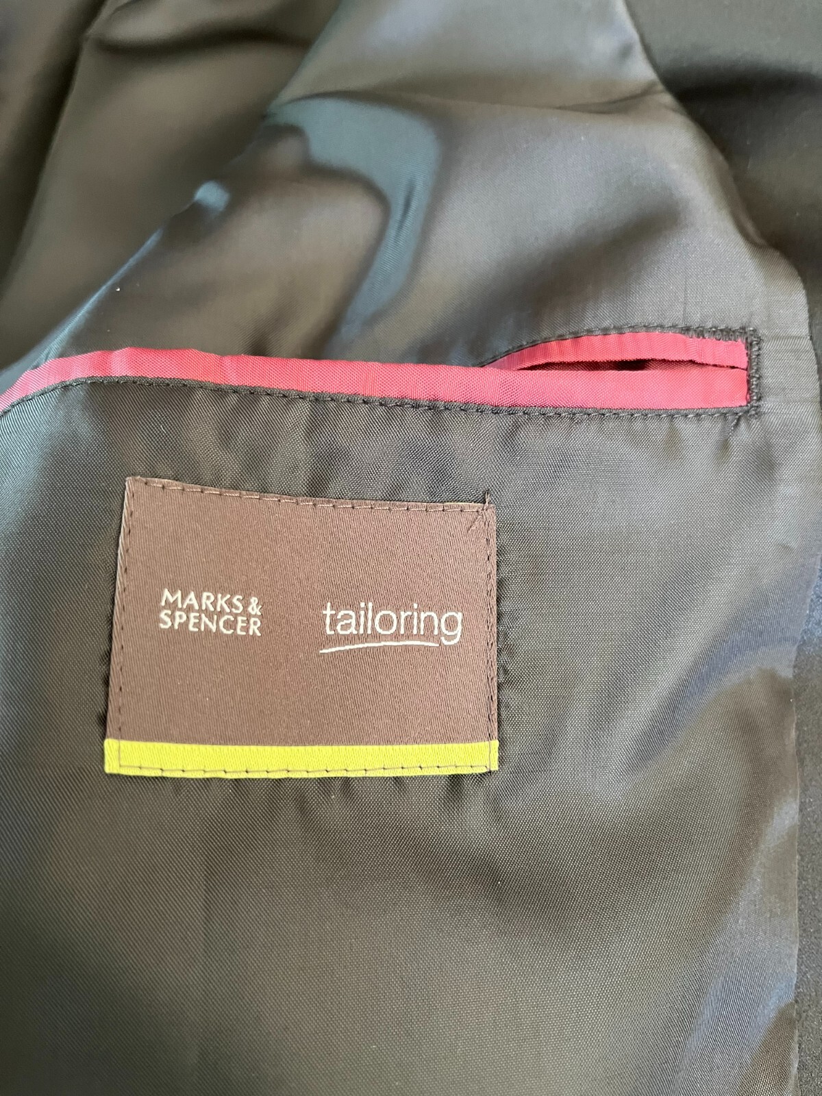 M&S Dinner Suit, DJ, Tux, Evening Jacket Size 40S Trousers Waist 36S