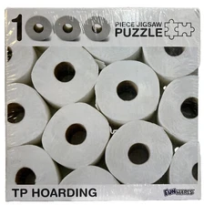 TP Hoarding Toilet Paper Puzzle 1000 Piece Jigsaw Puzzle FUNWARES 2020 NEW!
