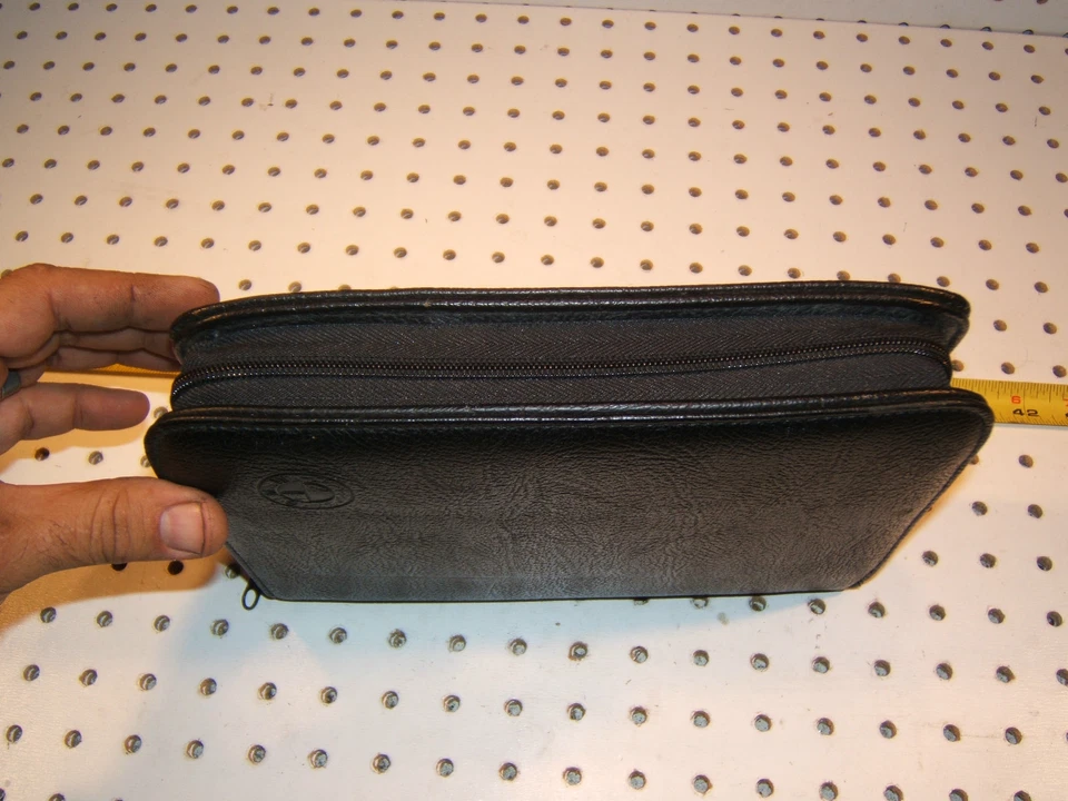 BMW 1997 E39 528/540i propietario 1 juego de 11 manuales/papeles y estuche BMW NEGRO 1  Foto 3 de 4