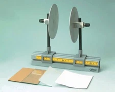 Parallel Plate Capacitor Demonstration, Adjustable Distance/Height - Eisco Labs