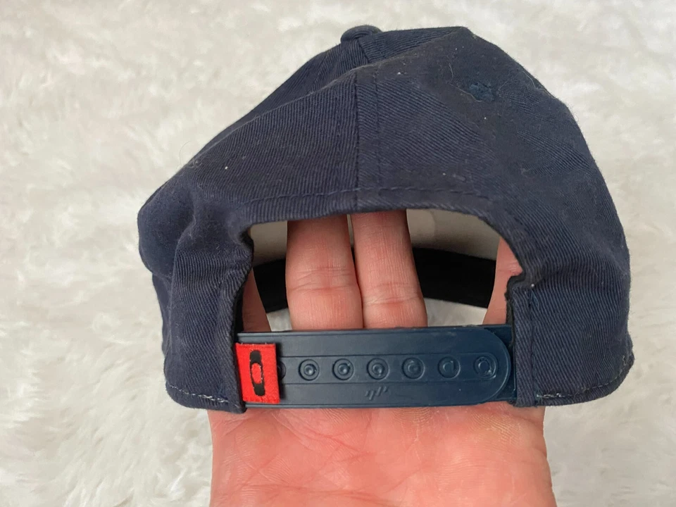 Gorra de béisbol Oakley cuadrada O-justable Snapback Snapback azul denim oscuro Foto 3 de 4