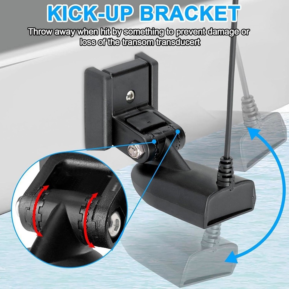 Kit De Montage De Transducteur Humminbird 740093-1 – Pour Fixation Sur Tableau Arrière (transom)