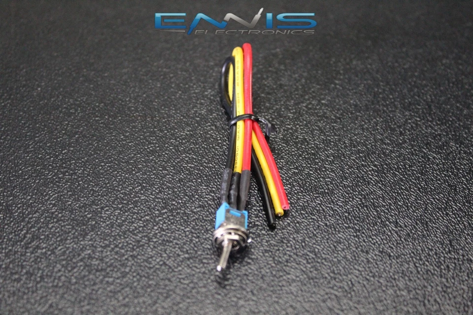 3 PIEZAS ENCENDIDO MINI INTERRUPTOR DE METAL PRECABLEADO 15 AMP 250 VACÍO BALANCÍN IBTSSMS Foto 3 de 4