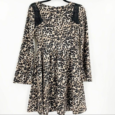 xhilaration black lace dress