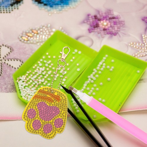 Art Kits Dog Wall Art Keychain Making Supplies Rhinestone Painting - 第 5/12 張圖片