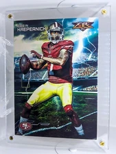 2015 Topps Fire Forces Of Nature Jumbo Art #FON-CK Colin Kaepernick /49 49ers