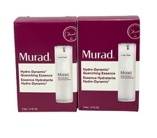 Murad Hydro-Dynamic Quenching Essence 5ml/.17fl.oz. New; Lot of 2