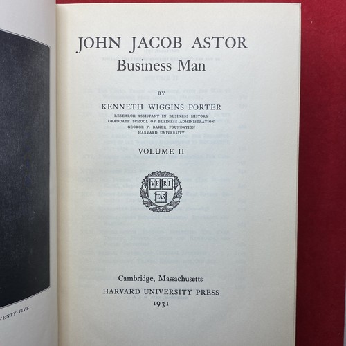 John Jacob Astor Business Man Kenneth Wiggins Potter HC 1st Edition 1931 - Picture 16 of 21