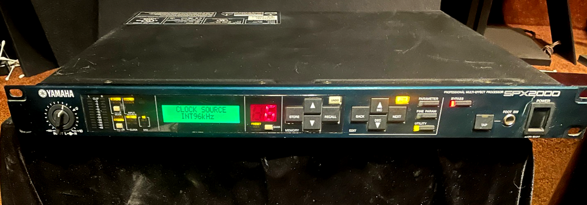 r*e様 YAMAHA SPX2000 マルチエフェクトプロセッサー【通電確認済 Yamaha SPX2000 Digital Multi-Effects Processor for sale online | eBay