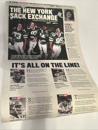 ESPN 30 FOR 30 THE NEW YORK SACK EXCHANGE. ORIGINAL POSTER. ESPN. THE NEW YORK S - Picture 19 of 24