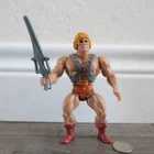 Vintage  Mattel He-man Figure MOTU Masters Of The Universe 1981 w/ Armor & Sword