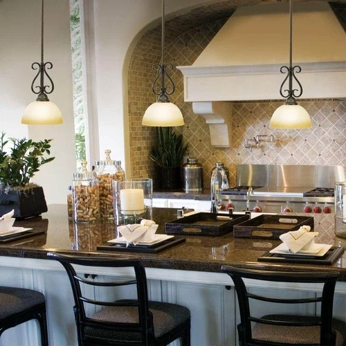 Golden Lighting Myers Collection 1-Light Peppercorn Mini Pendant - Picture 3 of 4