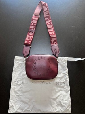Stella Mccartney leather Shoulder Bag Auth Bordeaux Women UK 129287