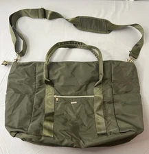 Wandf 18" x 14" x 8" Travel Duffel Bag for women (Drak Green)