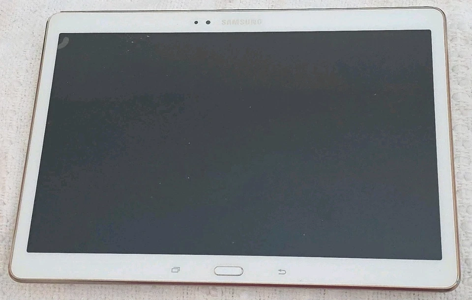 Samsung Galaxy Tab S, SM-T800, 16 GB, Blanco, Solo Wi-Fi, Android, Tablet, Restablecer Foto 4 de 4