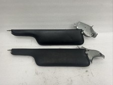 1969 70 71 72 Ford Ltd Xl Sun Visor Chrome Mounts Wblk Visors- Pair Lh Rh