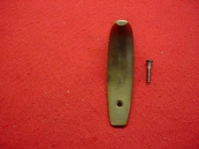 Muzzleloader Brass Buttplate w/1 screw- Nice !