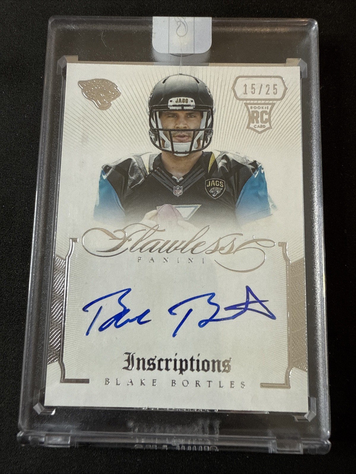 Blake Bortles Panini Flawless Rookie Flawless Signature #2 Base