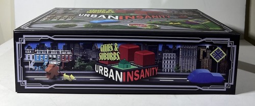 Cities & Suburbs Urban Insanity gioco da tavolo Kickstarter gioco base finanziato *100%* - Foto 4 di 11