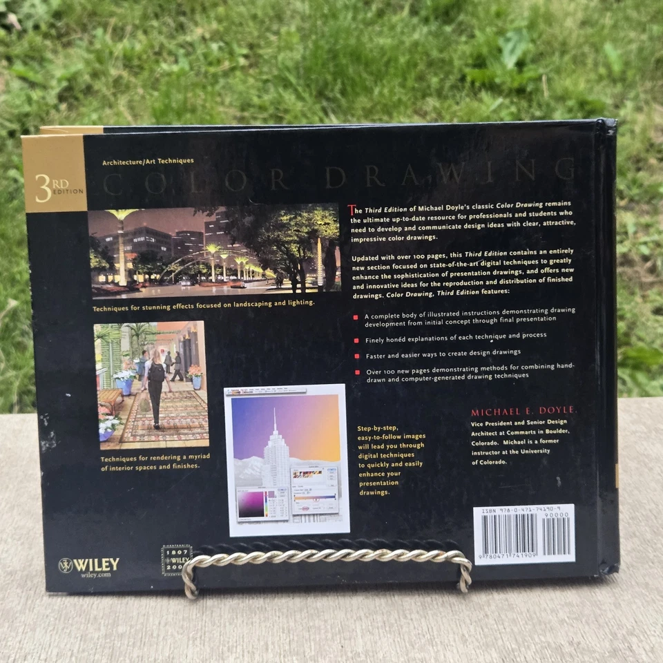 Color Drawing Hardcover 3rd Edition Design Drawing Skills and Techniques Doyle  - Image 4 of 4