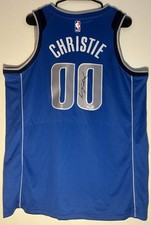 Max Christie Signed Dallas Mavericks Jersey Autographed PSA/DNA COA